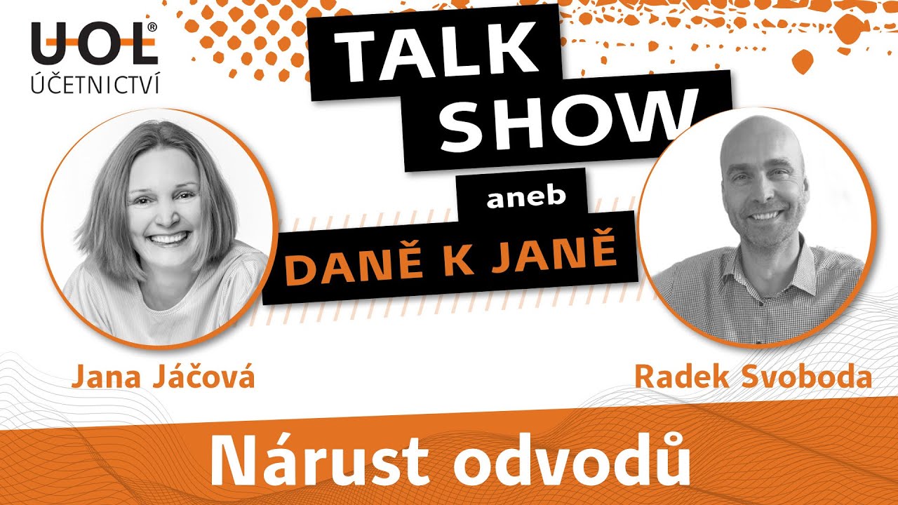 Nárůst odvodů | Talkshow s Janou | UOL Účetnictví