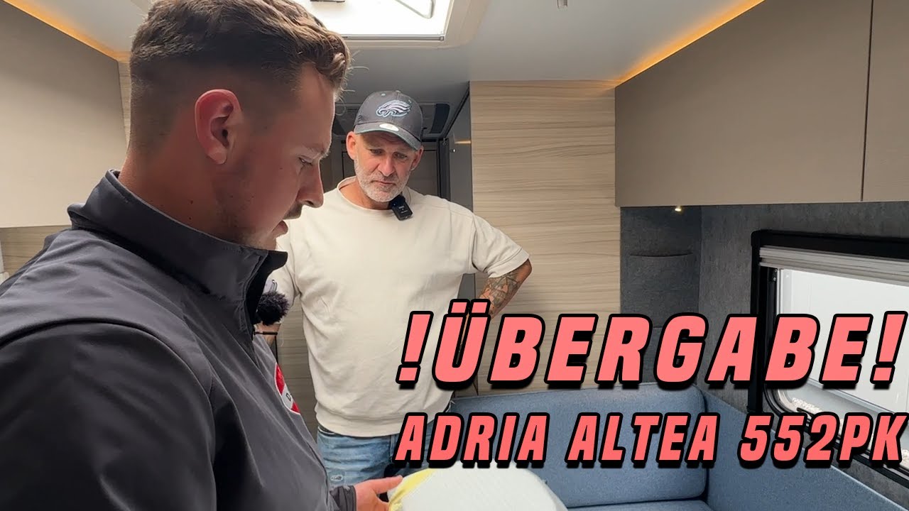Maiks neuer Wohnwagen! - Übergabe eines Altea 552PK
