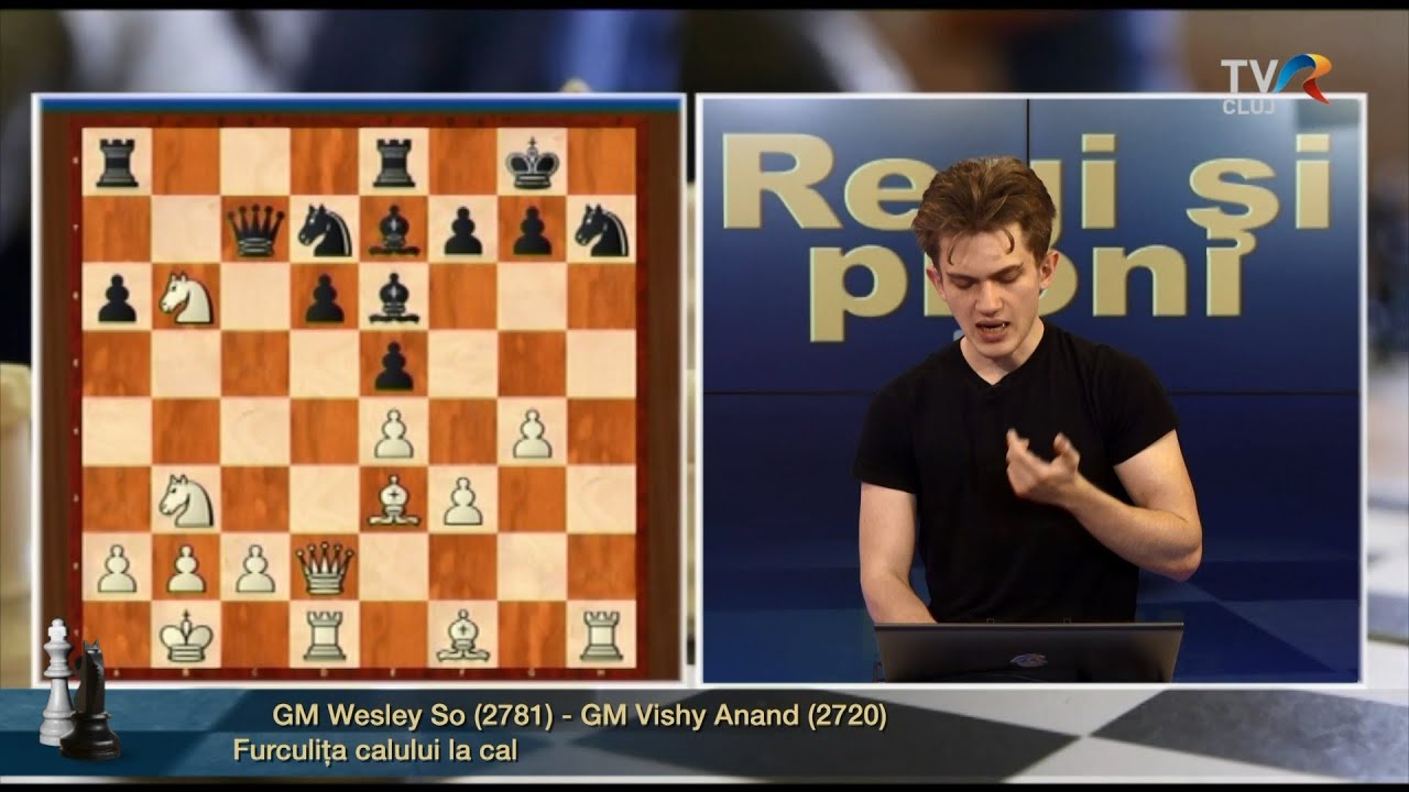 Furculița calului la cal, un motiv tactic rar / Wesley So la Tata Steel Chess India