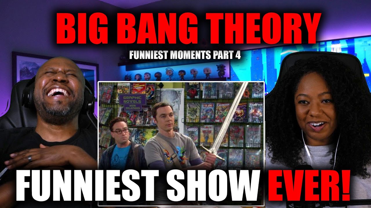 First Time Watching The Big Bang Theory | Funny Moments Reaction (Part 4)