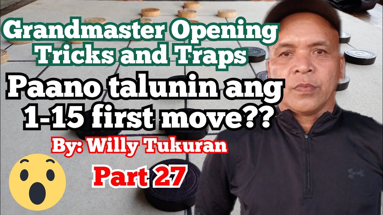 Dama Grandmaster Tutorial Opening Tricks & Traps -Part 27