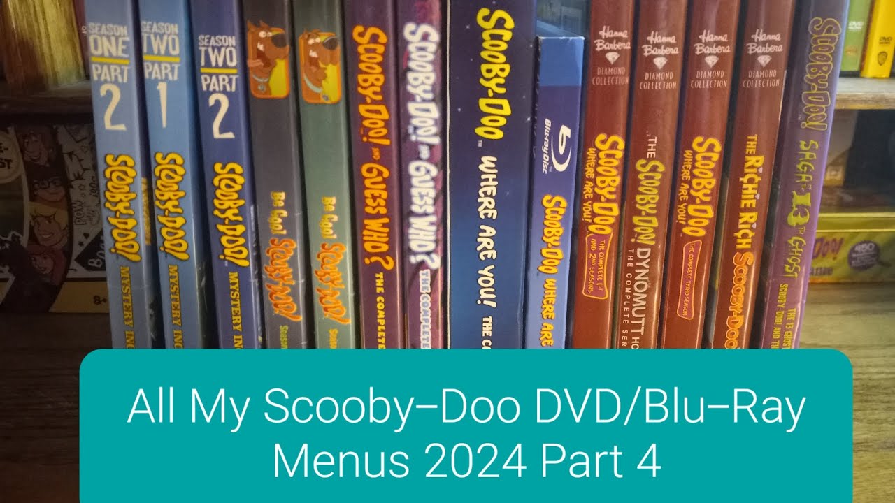 All My Scooby-Doo DVD/Blu-Ray Menus 2024 Part 4