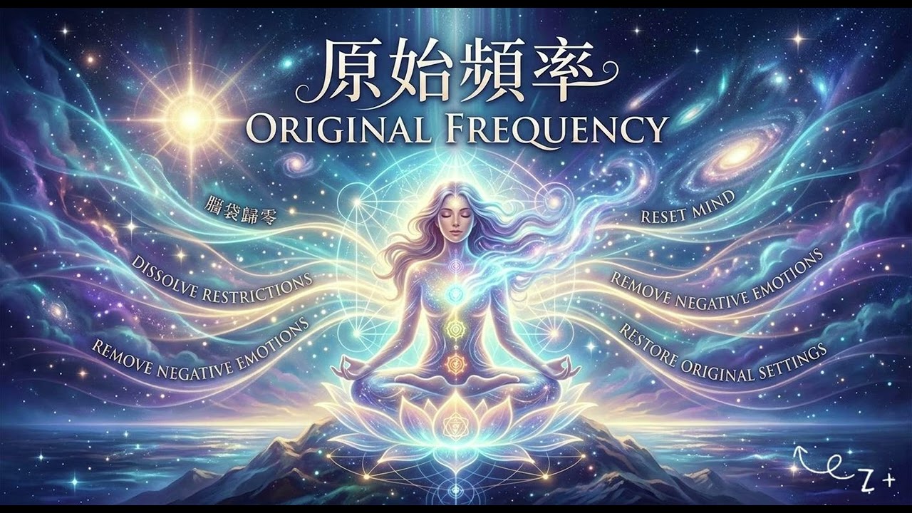 Z+寫給自己聽的歌~系列32.解除限制性信念《原始頻率》#能量療癒 #身心靈 #432Hz #歸零 #自我修復 #原始設定