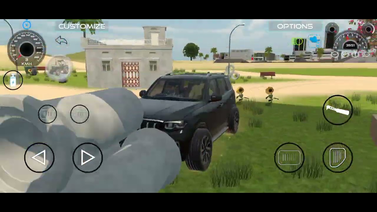 Scorpio N#gamer gk#trending video#with extra wheel😈💪💪💪