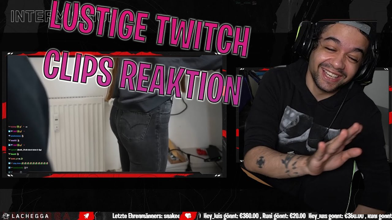 Reaktion auf Deutsche Twitch Clips Lachegga