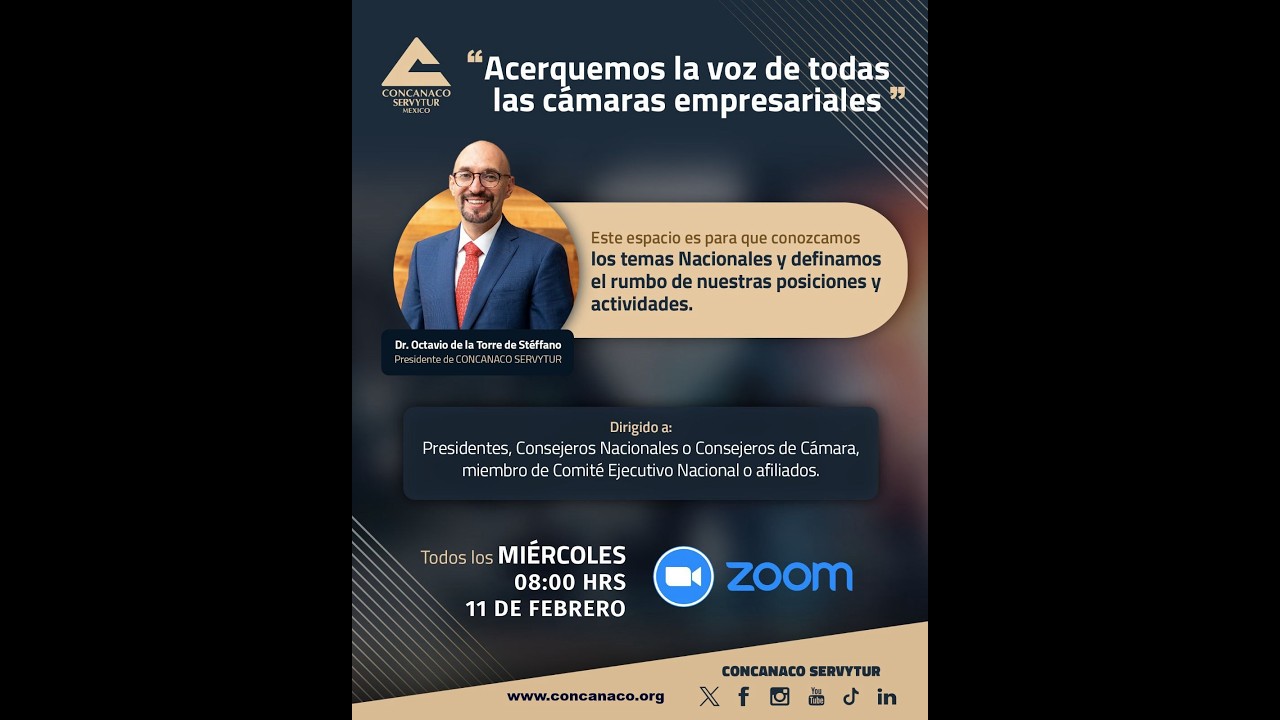 #EnVivo | 🎙️ La Voz de las Cámaras 💼