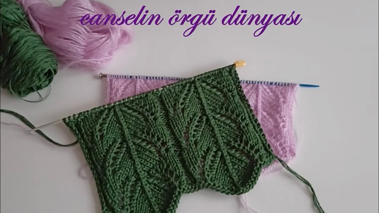 DANTEL GİBİ OLDU SÜPER & KOLAY Örgü Modeli 🍀 SUPER & EASY Knitting Pattern