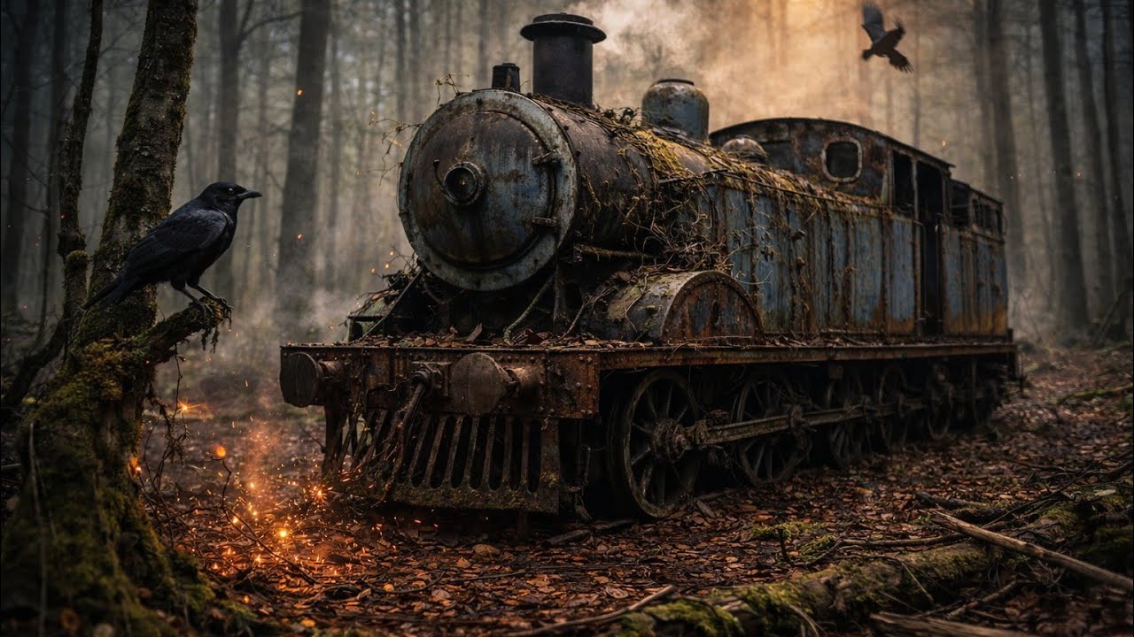 Abandoned Steam Train Engine Restored After Decades | Silent ASMR Full Revival