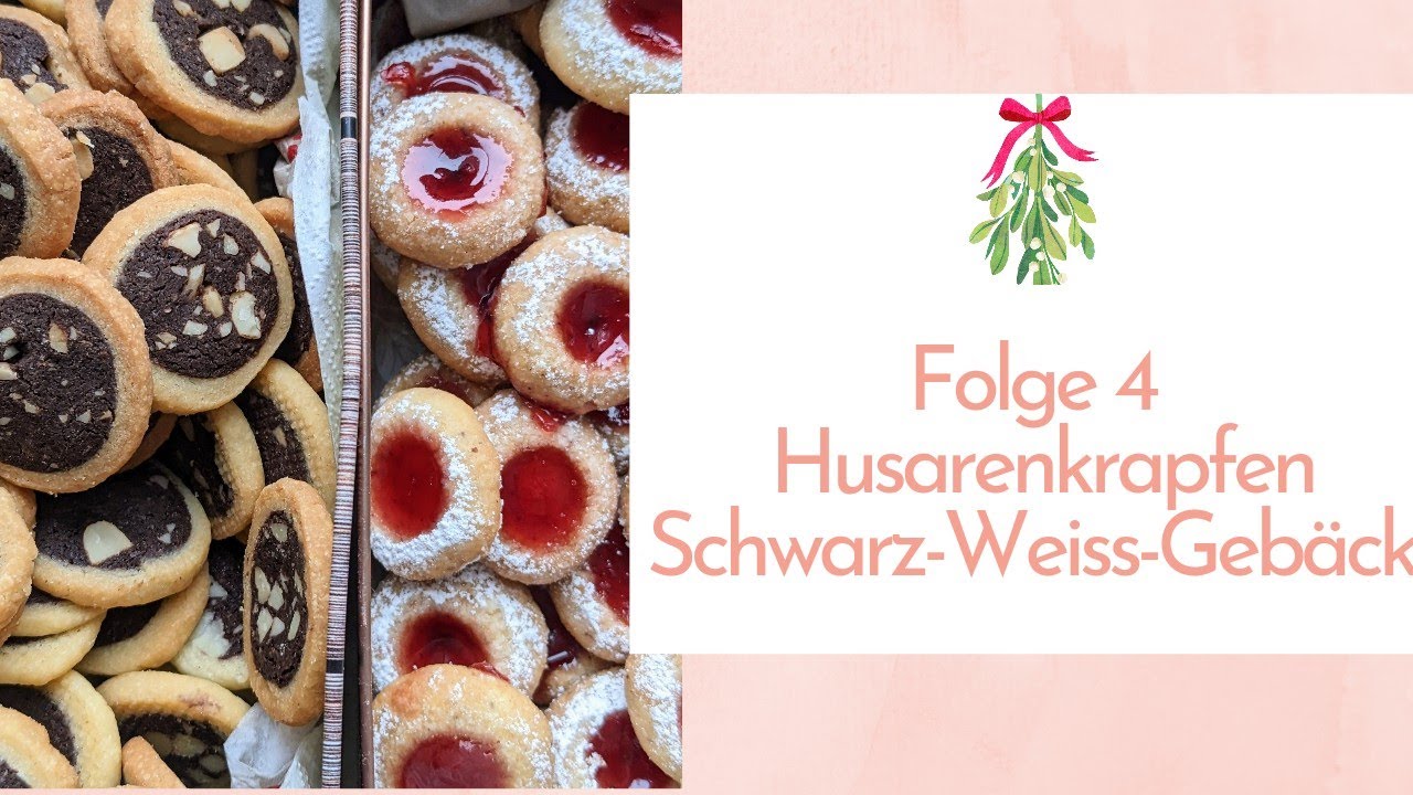 Folge 4: Schwarz-Weiss-Gebäck und Husarenkrapfen schnell und einfach