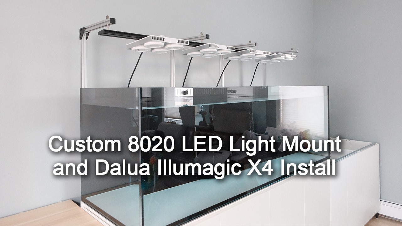 [UNS R180] Custom LED Light Mount and Dalua Illumagic X4 Install