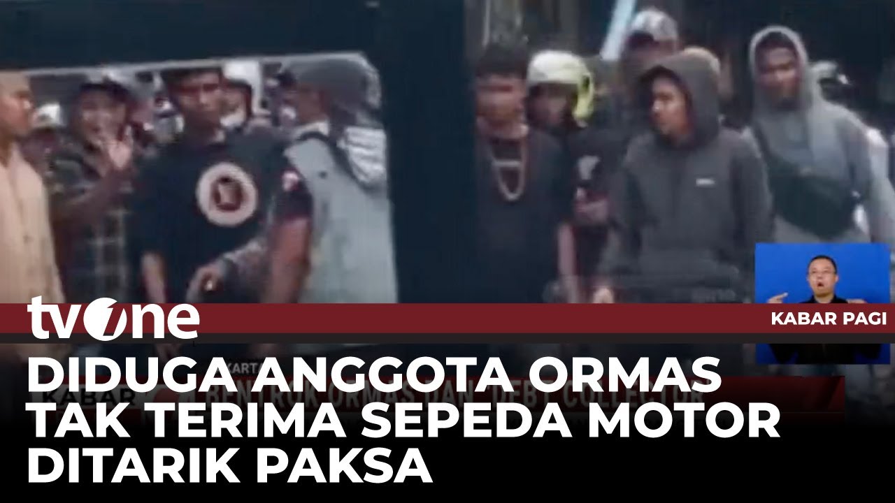 Bentrokan Bersajam Ormas Vs Debt Collector, Dua Orang Alami Luka | tvOne