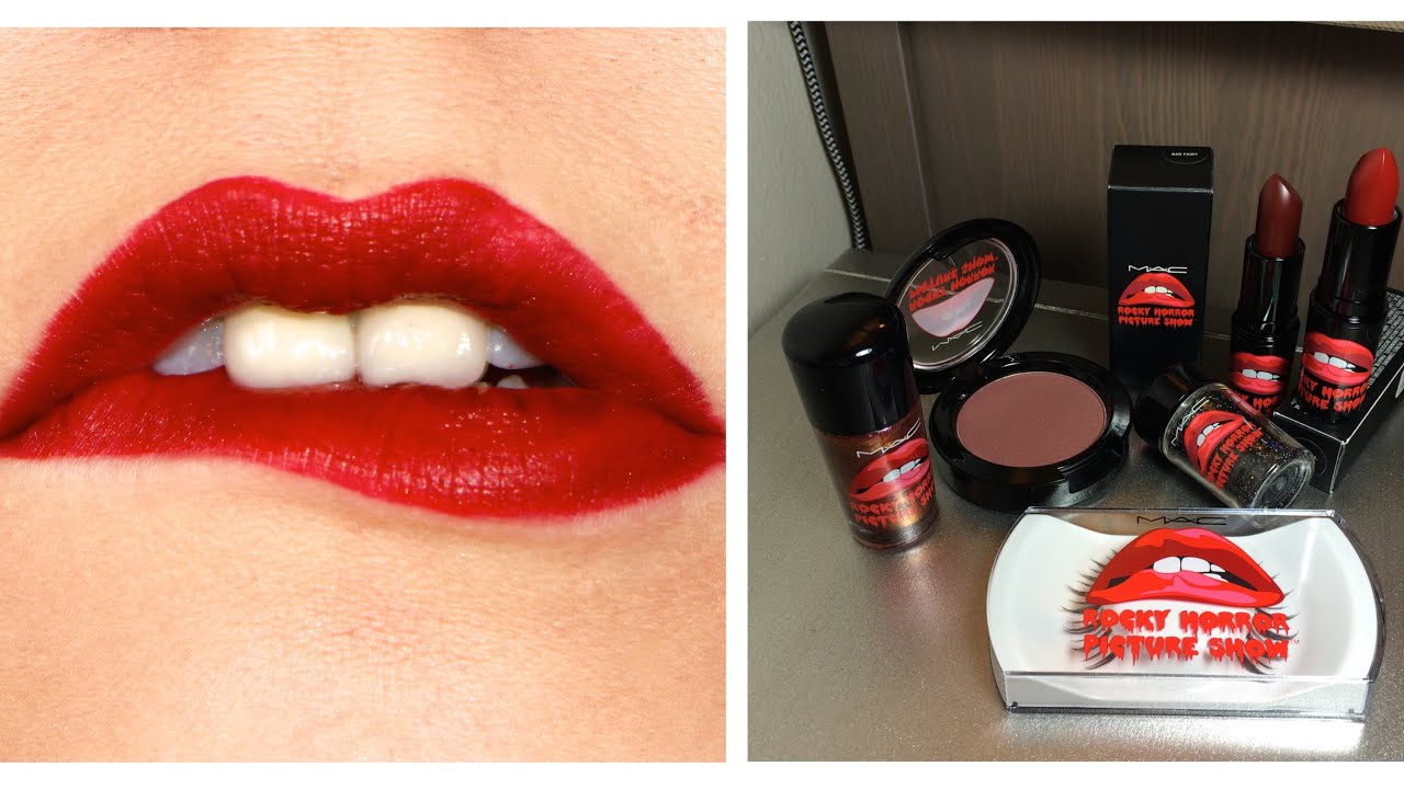 MAC X Rocky Horror Collection Haul, Review & Swatches