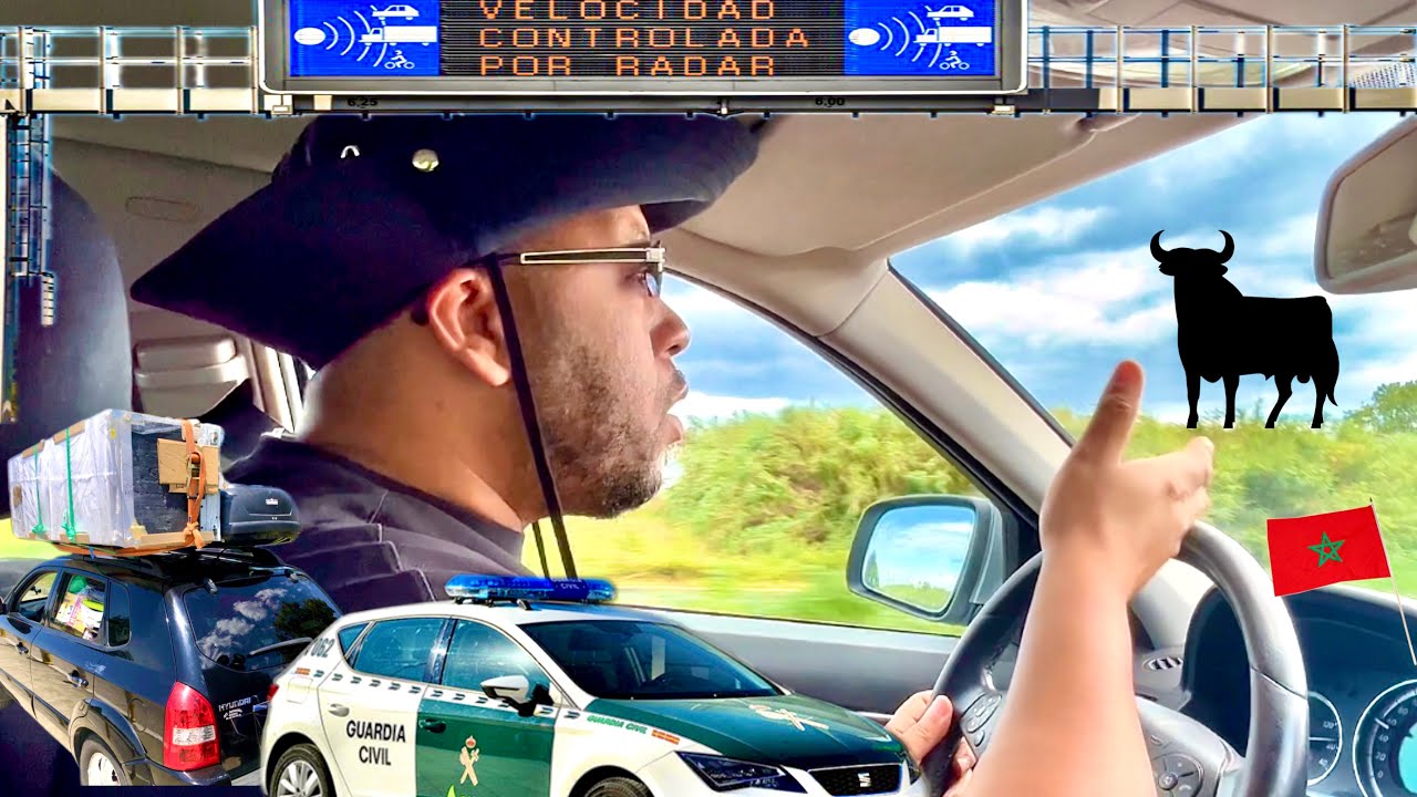 Routes d'Espagne : Attention Danger en Route vers le Maroc ! 🚘 🇪🇸🇲🇦 
