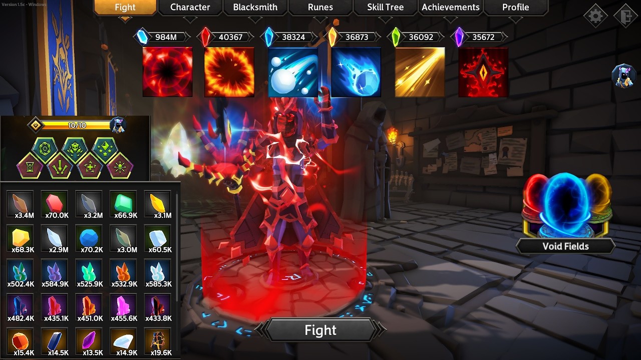 Material Farmer - Arcane Weaver Void Fields Guide (Soulstone Survivors)