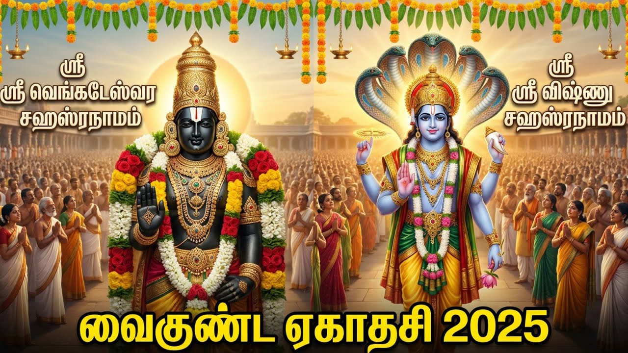Powerful Govinda Namalu 🙏 | Vaikunta Ekadasi Special 2025 | Popular Perumal Tamil Bhakti Padalgal