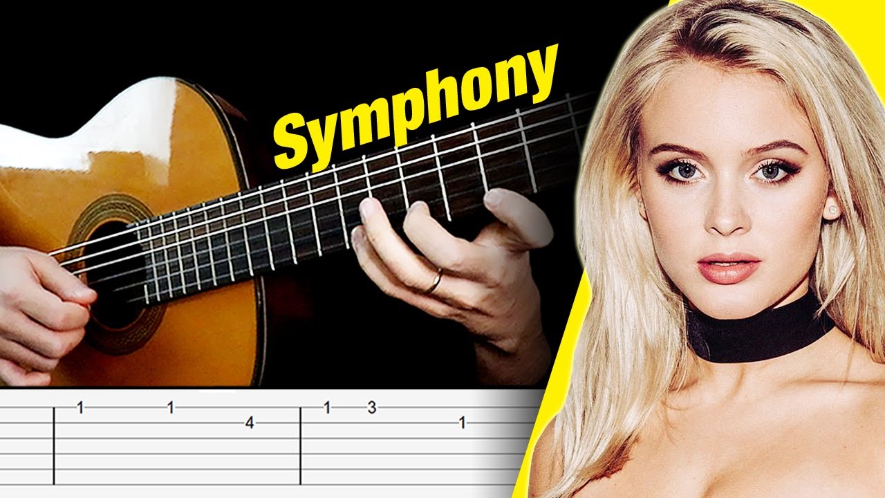 SYMPHONY (Clean Bandit, Zara Larsson) Guitar Tabs | Tutorial