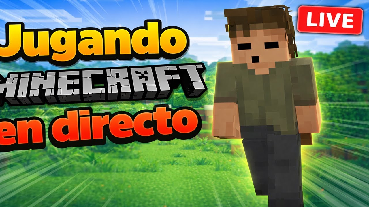 Jugando Minecraft