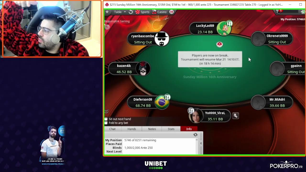 10 000$ BUY-IN : LE PLUS CHER TOURNOI ONLINE ! 1.5 MILLION GARANTIS