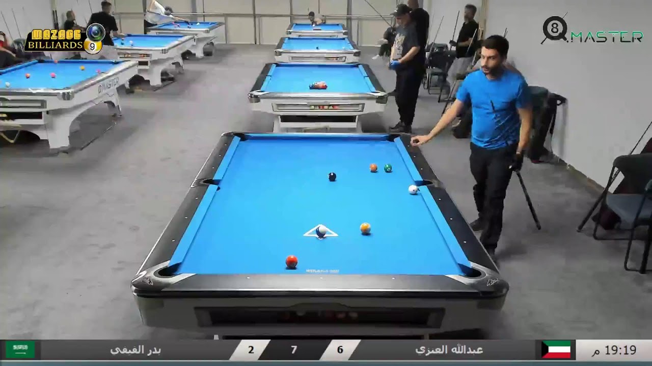 بطولة نادي كيو ماستر الافتتاحية 2022 الرياض / عبدالله العنزي vs بدر الفيفي