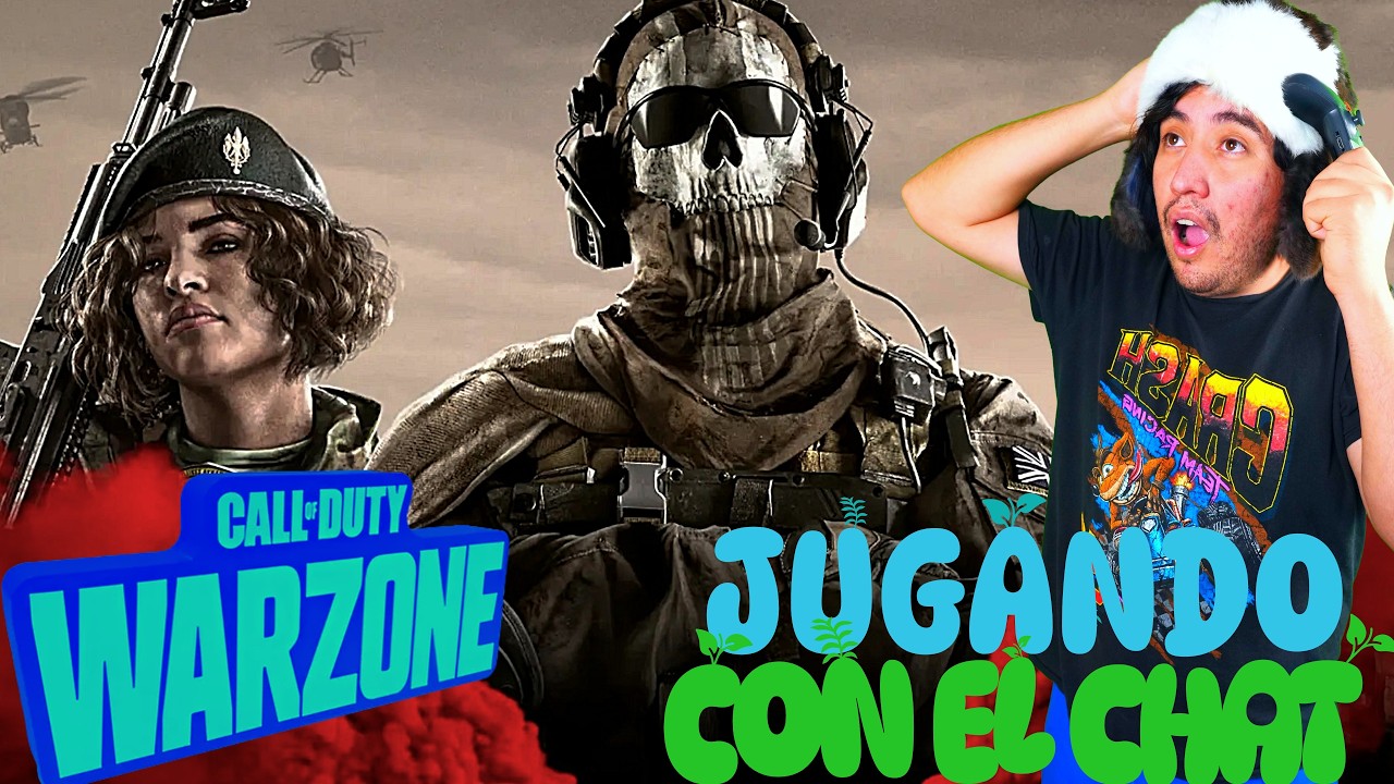 🔴 EN VIVO - INVITO AL CHAT a JUGAR WARRZONE | ¿Te unes al SQUAD?