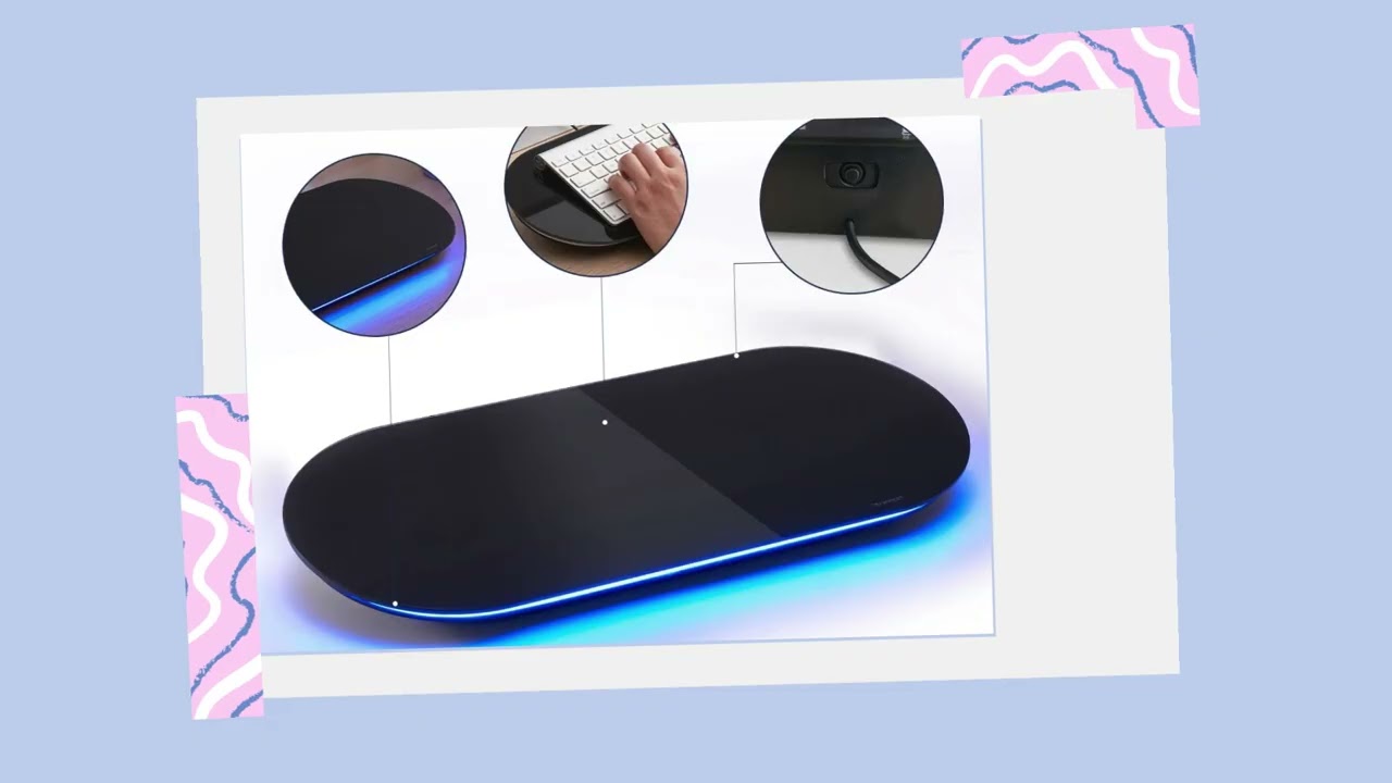 TSJ OFFICE Glass Desktop Whiteboard Review | Organizer + Blue Light Tested