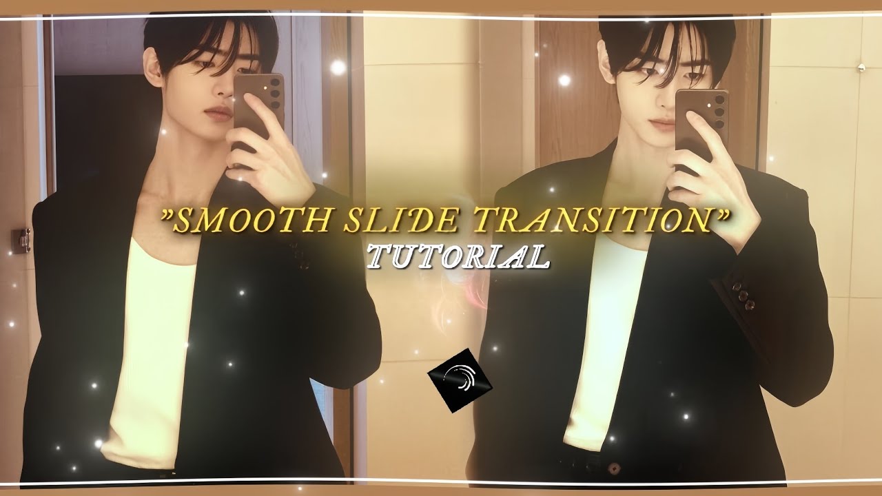 SMOOTH NULL SLIDE TRANSITION TUTORIAL IN ALIGHTMOTION. 