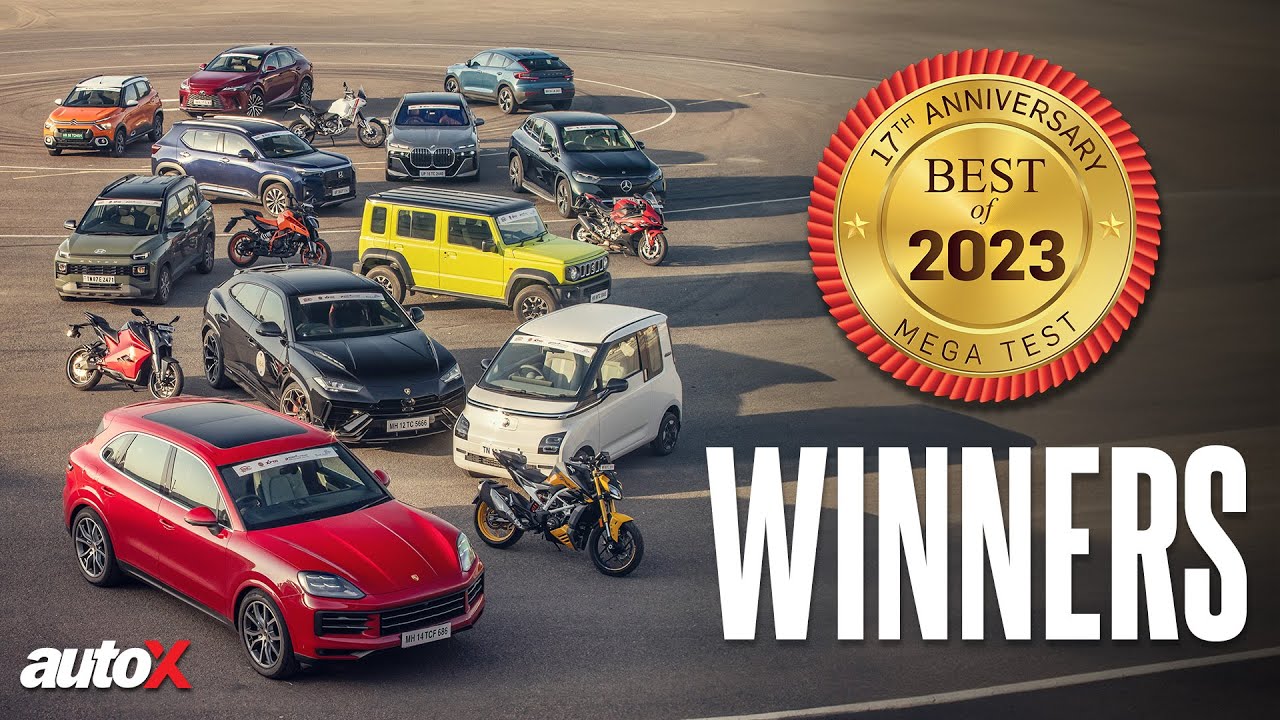 autoX Awards 2023 | These are The Best Cars and Bikes of India | Mega Test Winners