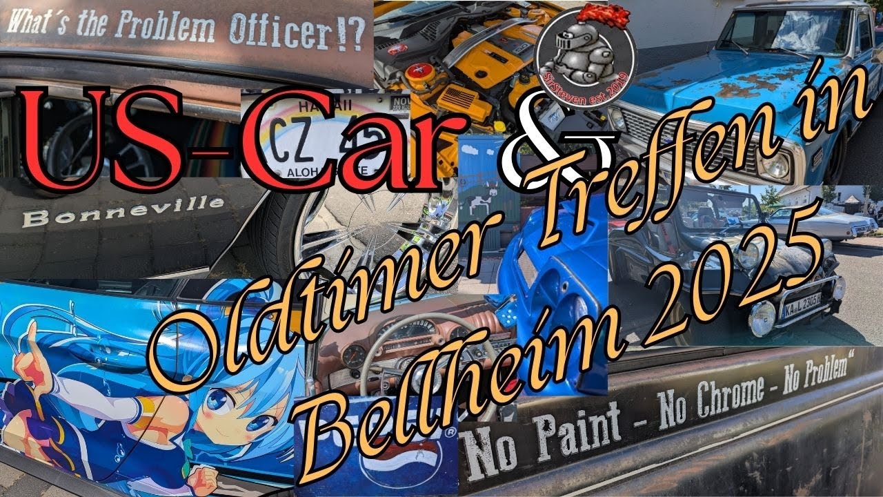 US Car und Oldtimer Treffen in Bellheim 2025