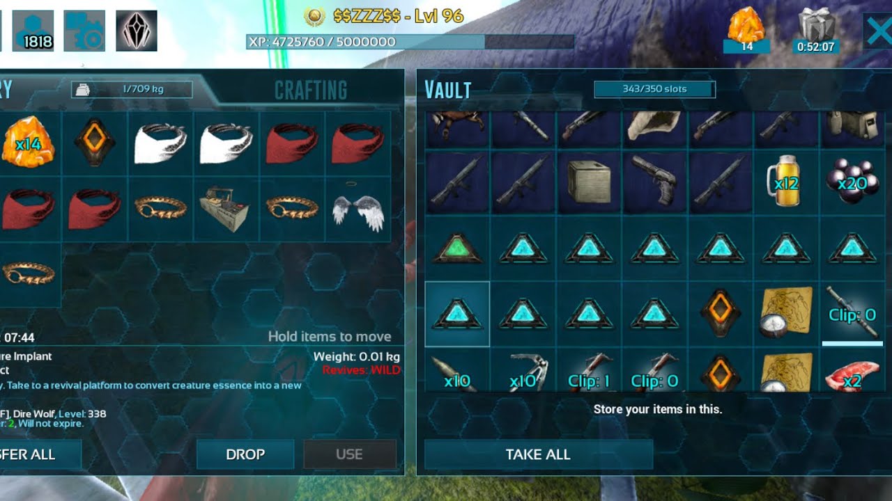 ark mobile Raid 5 large tribes EP2/3
