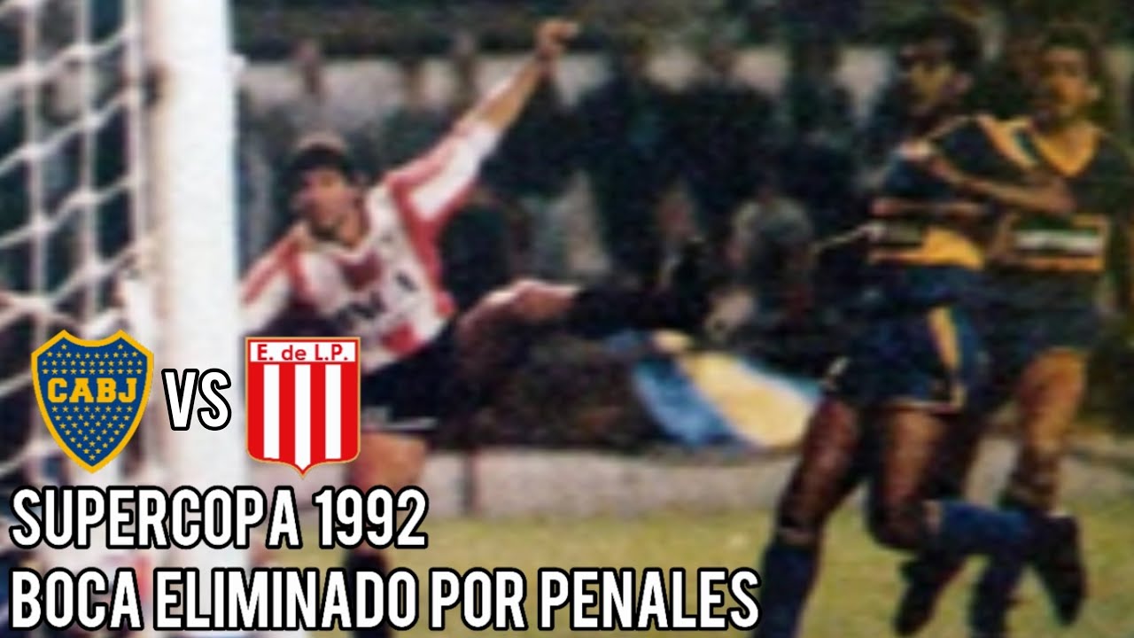 Boca en la Supercopa Sudamericana 1992 | Estudiantes elimina al Xeneize por penales