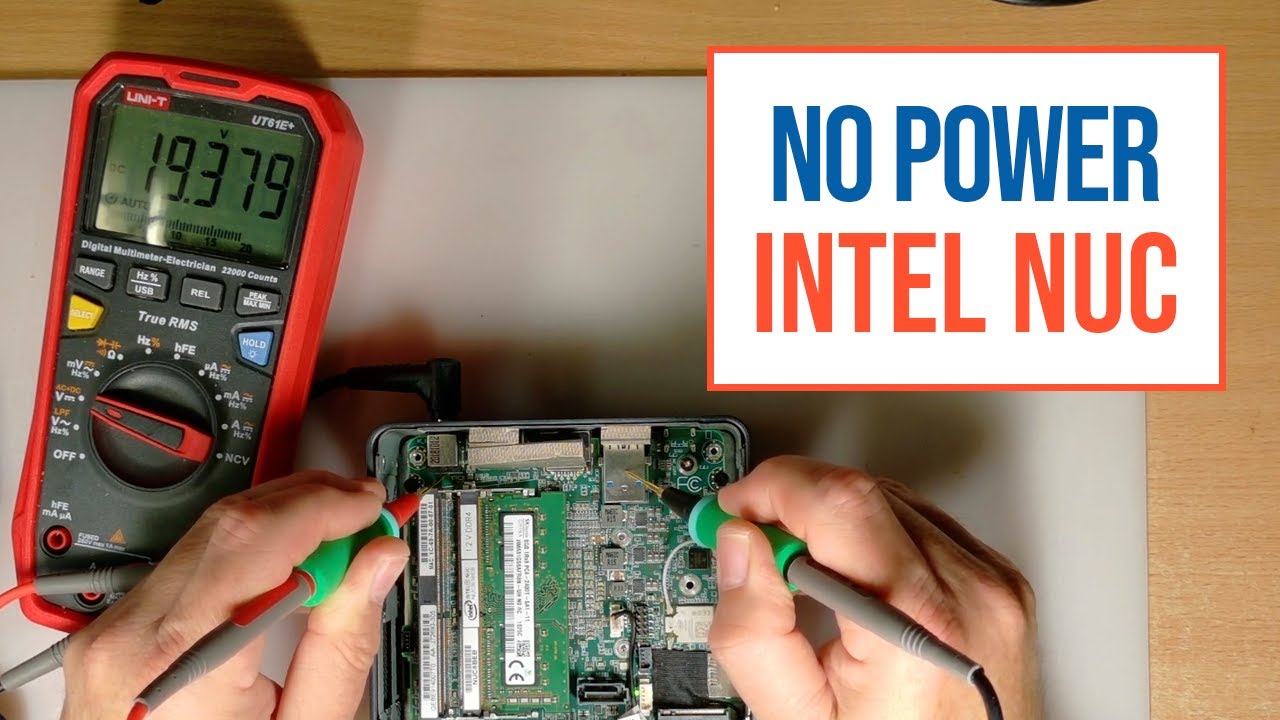 Trying to fix an Intel NUC motherboard - Your ideas are welcome! #righttorepair #computerrepair