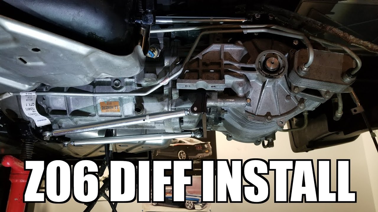 2005 Chevy Corvette - Upgrades 3.0 - Pt 17 - Z06 Transaxle Install