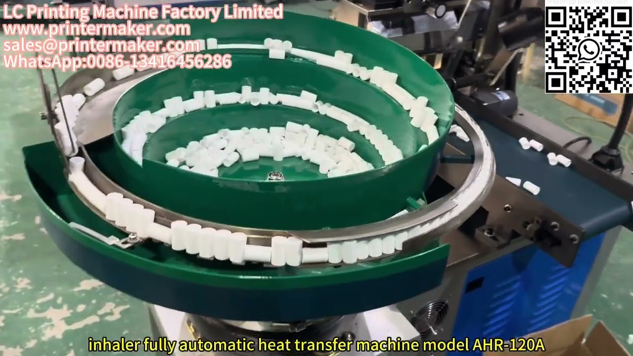inhaler fully automatic heat transfer machine model AHR 120A