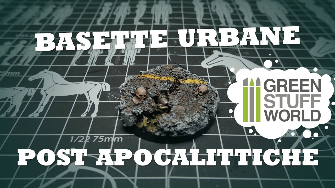 Come realizzare basette per miniature urbane post apocalittiche