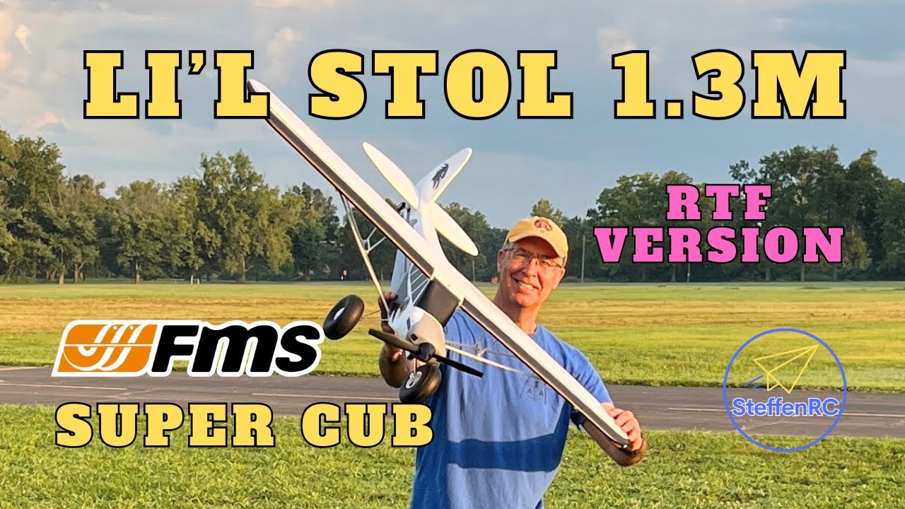 FMS PA-18 1300mm STOL RTF Plane Review