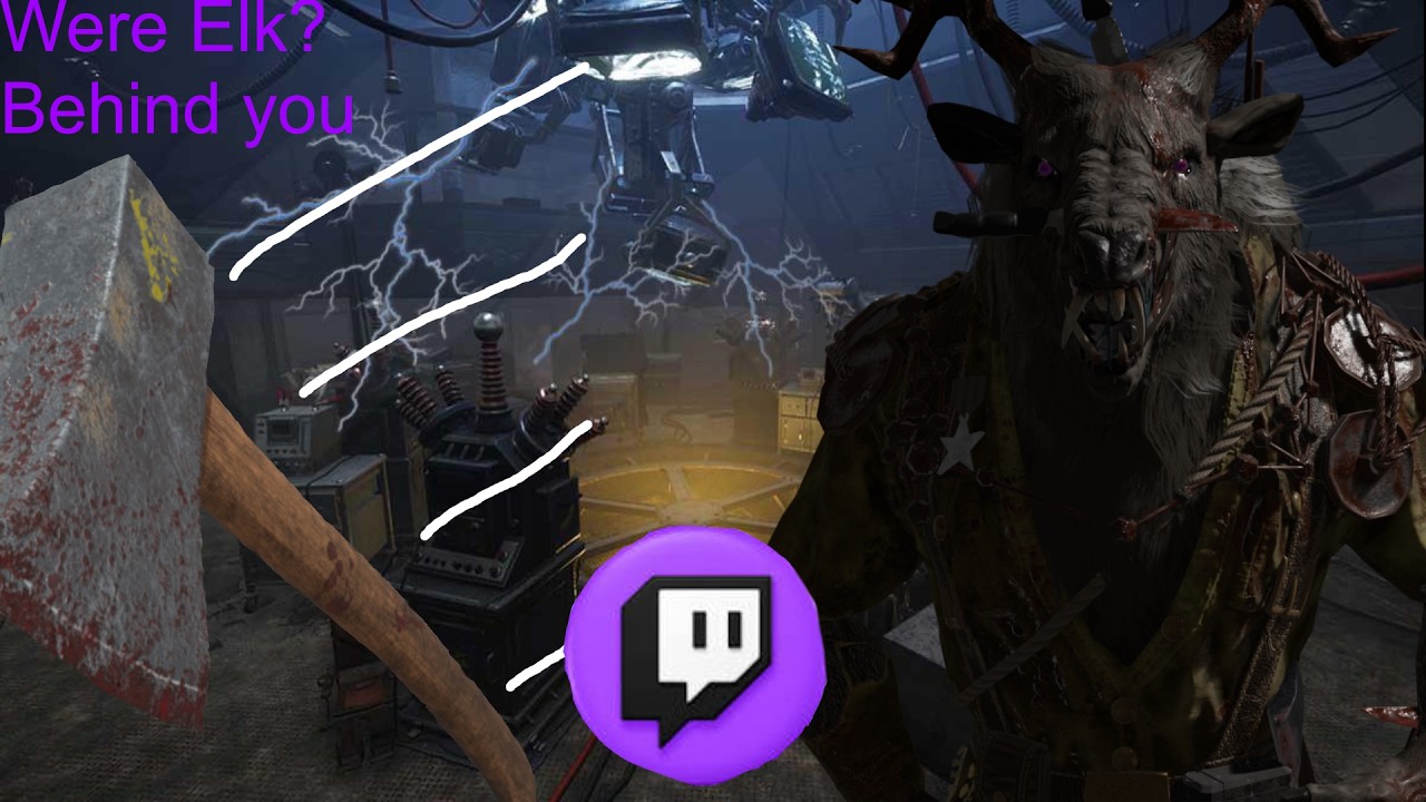 Twitch Streamers VS My Were Elk Huntress! |Dead By Daylight