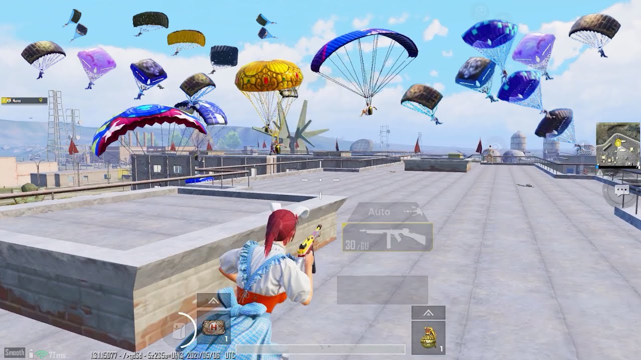 ALL PRO PLAYERS LANDED in MILITARY BASE😱Pubg Mobile
