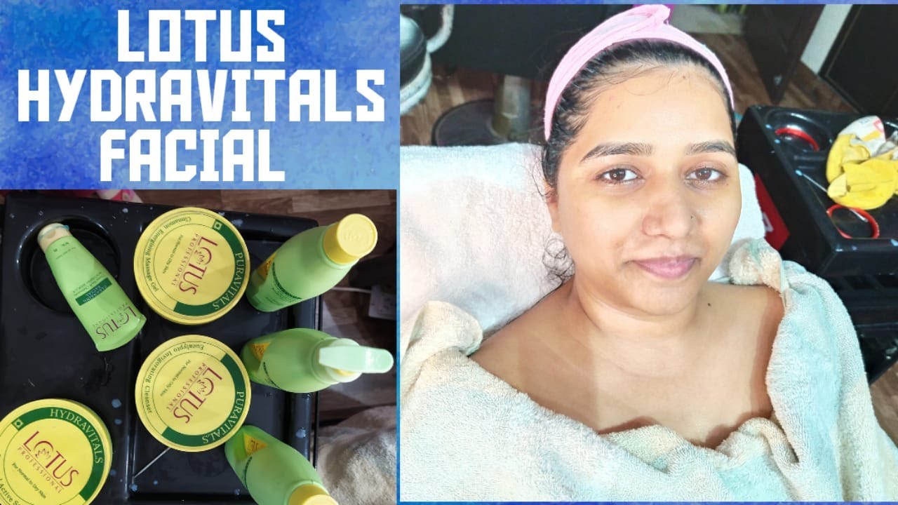 LOTUS FACIAL (HYDRAVITALS) TUTORIAL | By Archana Devi |