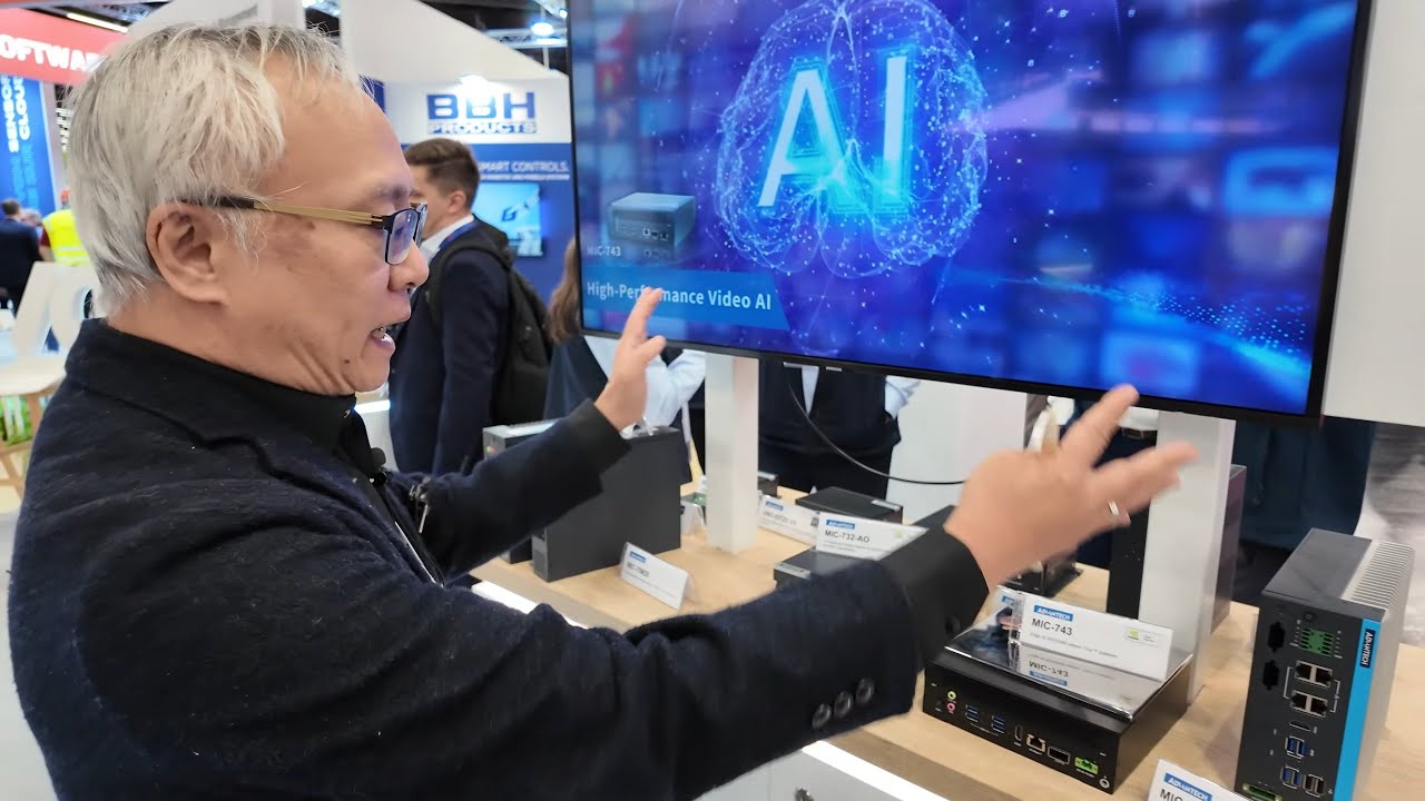 eNeural Edge-First самообучающийся ИИ для периферийных устройств Advantech WA, H-box, робототехни...