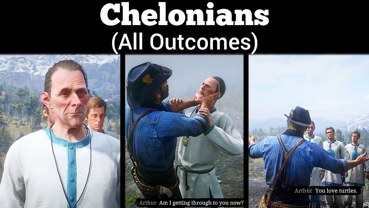 Saving Jamie from the Chelonians, All Options - RDR2