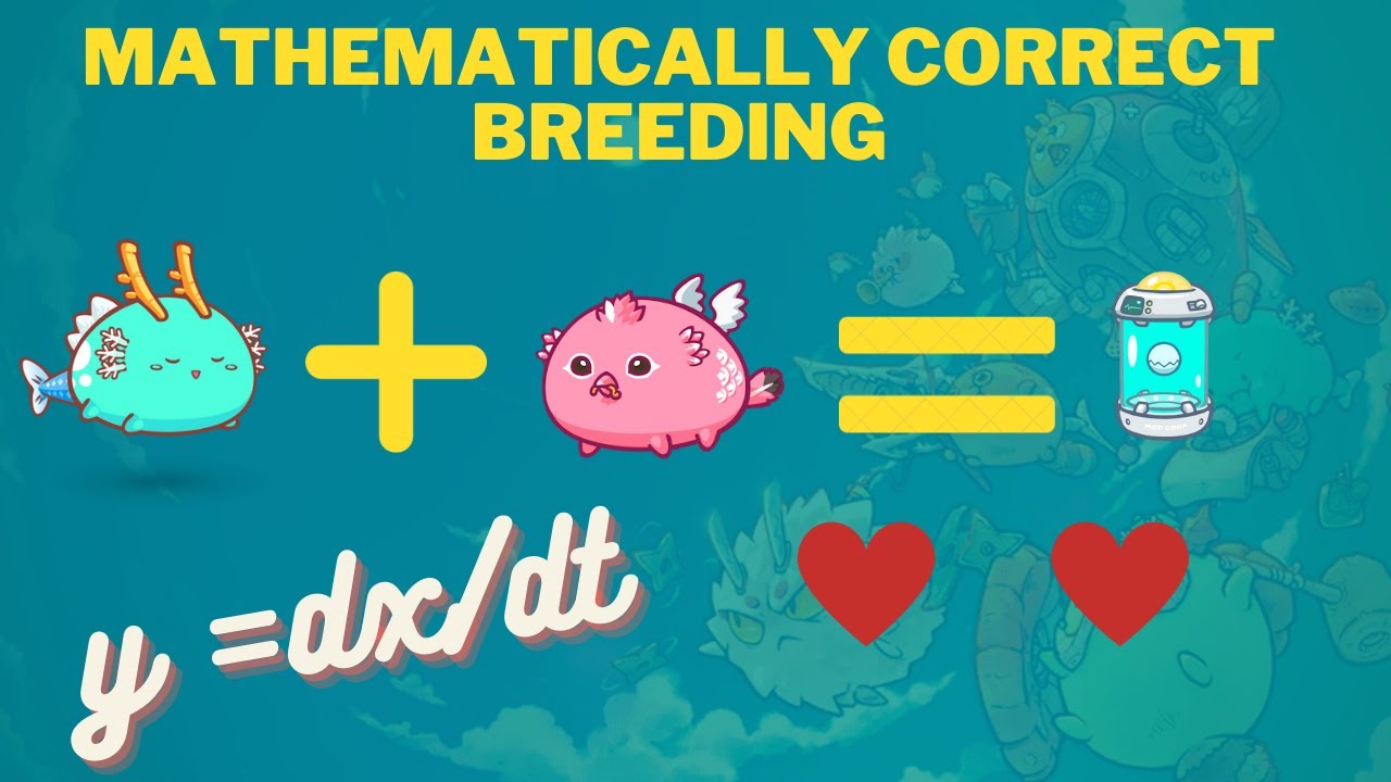 Mathematically correct breeding: A framework for optimal Axie breeding