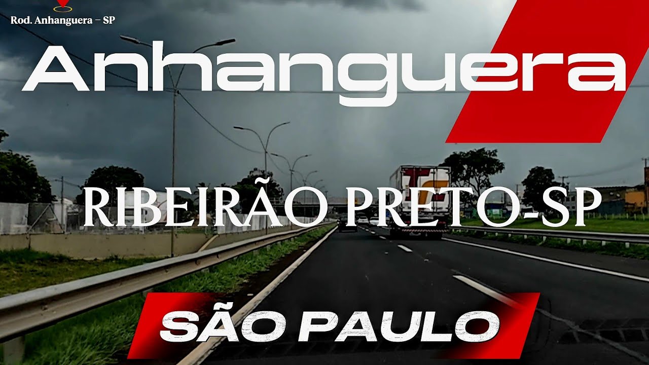 RIBEIRÃO PRETO ATÉ SÃO PAULO COM MUITA CHUVA.