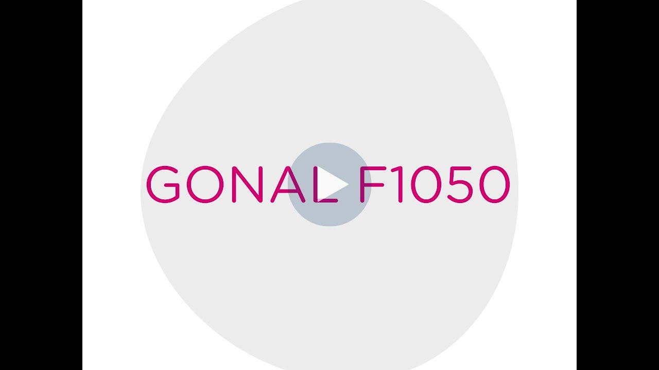 How to use  Gonal F1050 for the stimulation of a multiple follicle development