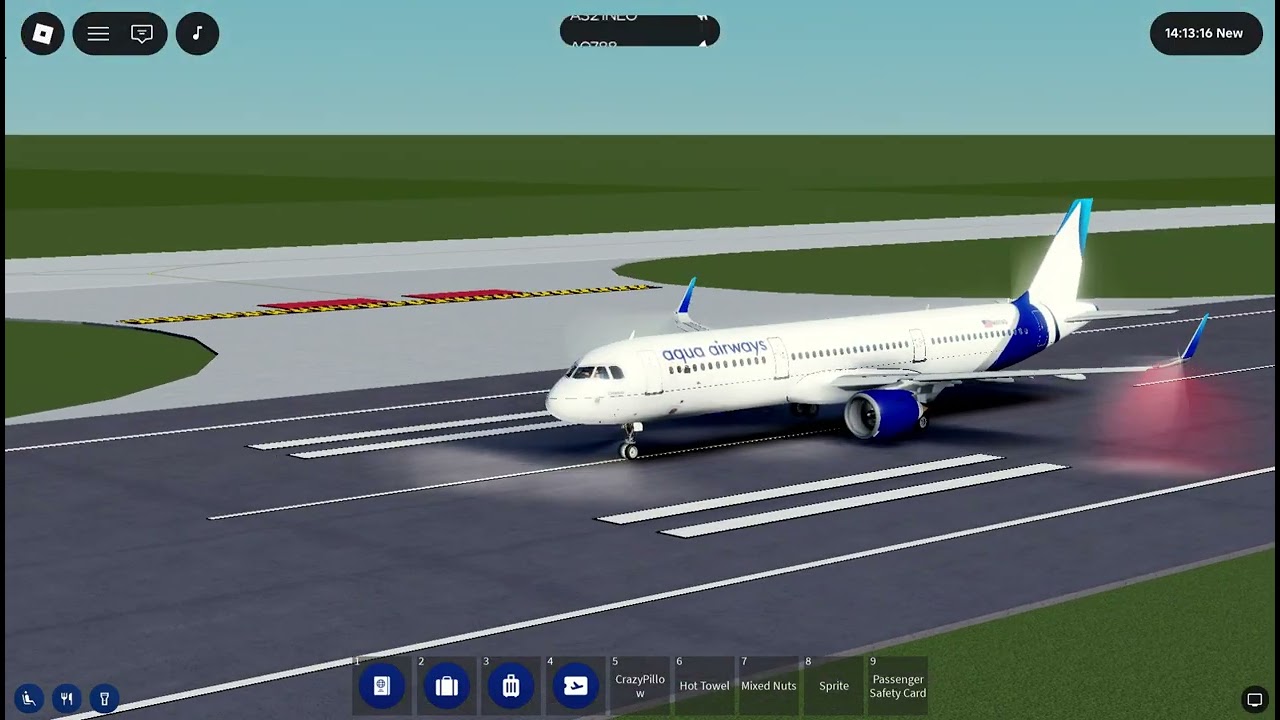 ROBLOX | Aqua Airways | Business Class | Airbus A321NEO | Part 3