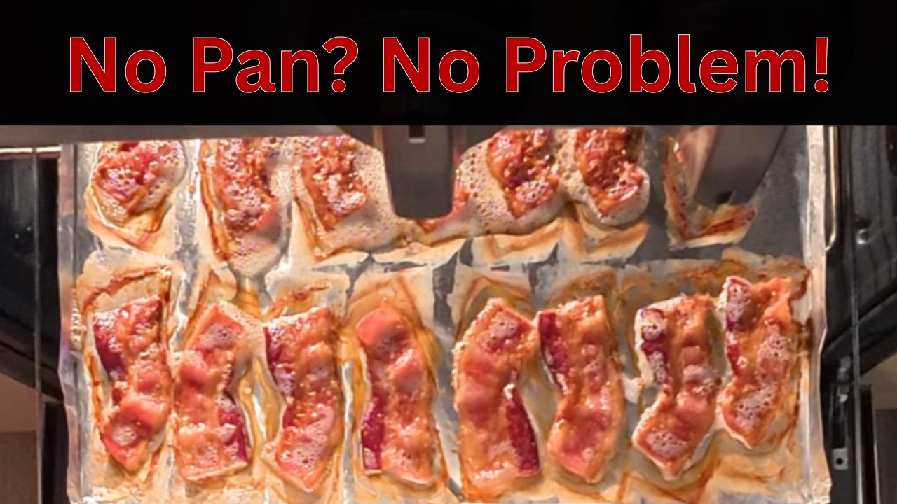 No Baking Sheet? Cook Bacon in the Oven With This Foil Hack