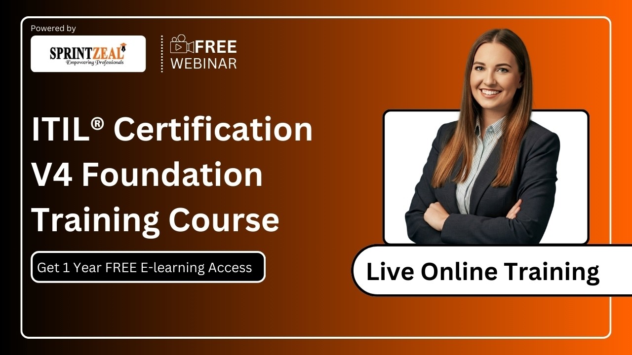 FREE ITIL  V4 Foundation Course 🎓 | Scope, Jobs & Career Growth | Sprintzeal