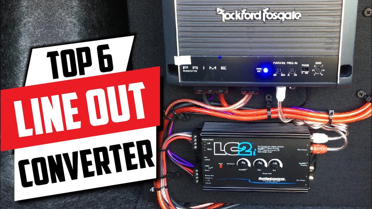 Top 6 Best Line Out Converter (2025)