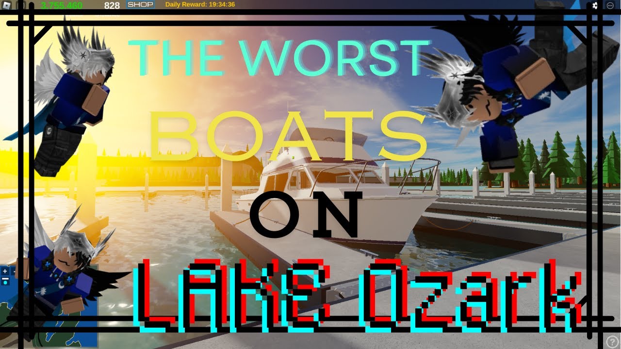 THE WORST BOATS in Lake Ozark Roblox