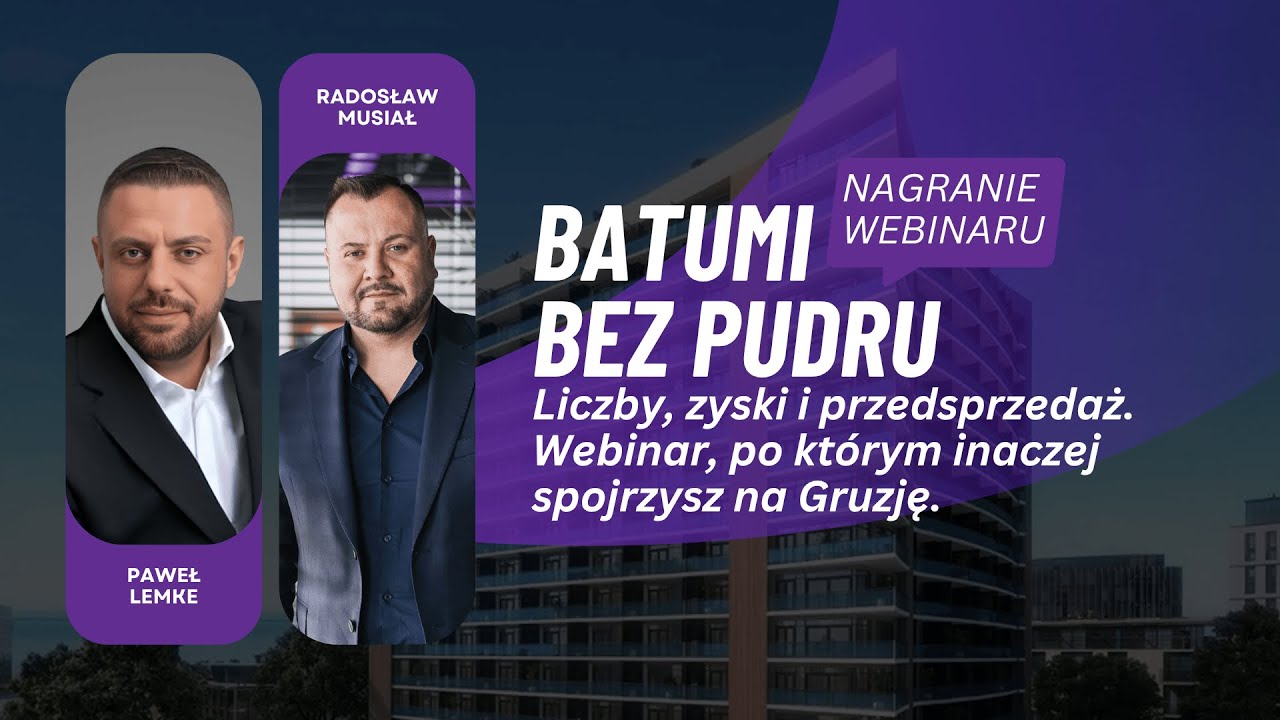 Batumi bez pudru: liczby, zyski i przedsprzedaż | Radosław Musiał i Paweł Lemke