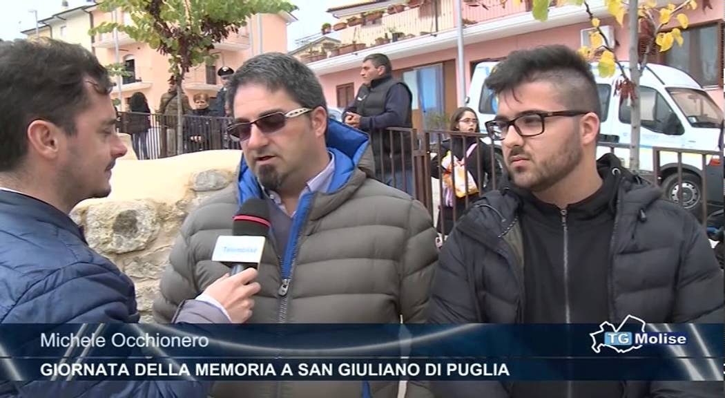Giornata della memoria a San Giuliano di Puglia